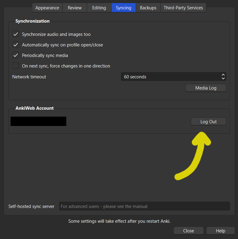 anki preferences
